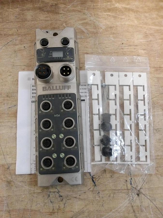 Used BALLUFF BN1004A ETHERNET FIELDBUS MODULE, #571156G NEW