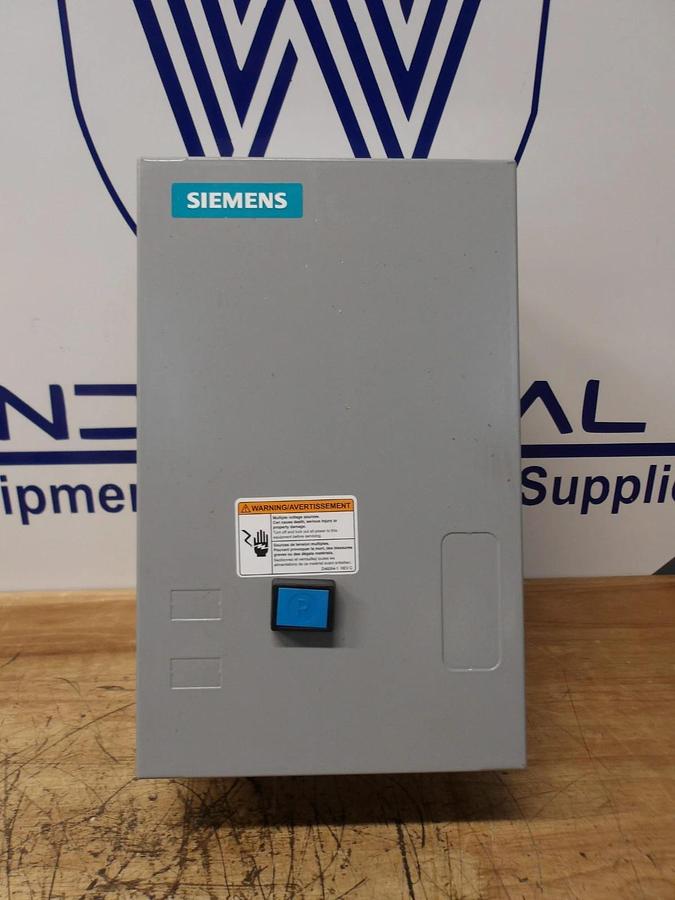 Used SIEMENS SIZE 2 MOTOR STARTER 14FUF32A, #121845G USED