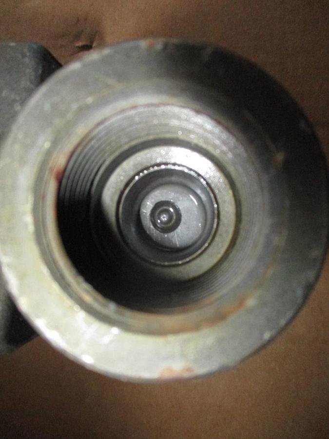 Used OMB 1" FORGED STEEL GATE VALVE (THREADED) #419755J NEW