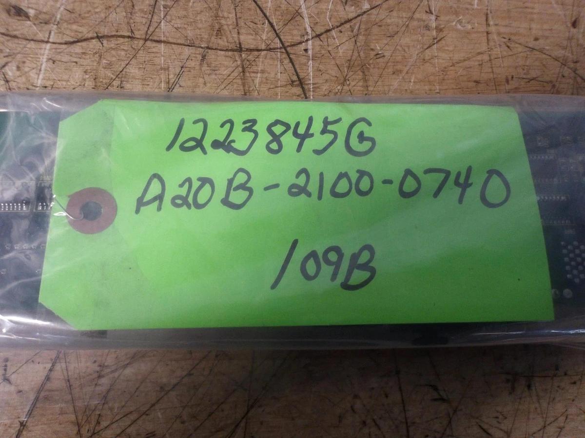 Used FANUC A20B-2100-0740-09B SERVO DRIVE CONTROL BOARD, #1223845G USED