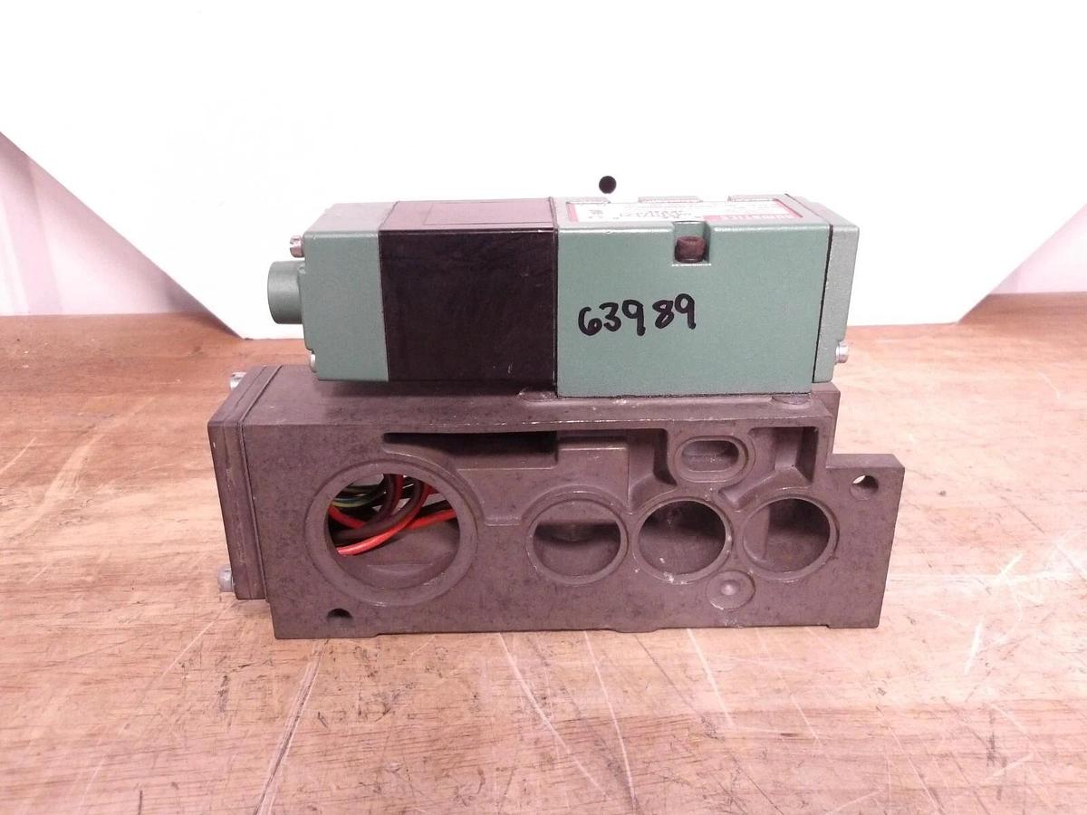 Used NUMATICS 153SA415K000030 PNEUMATIC SOLENOID VALVE, #62830G NEW