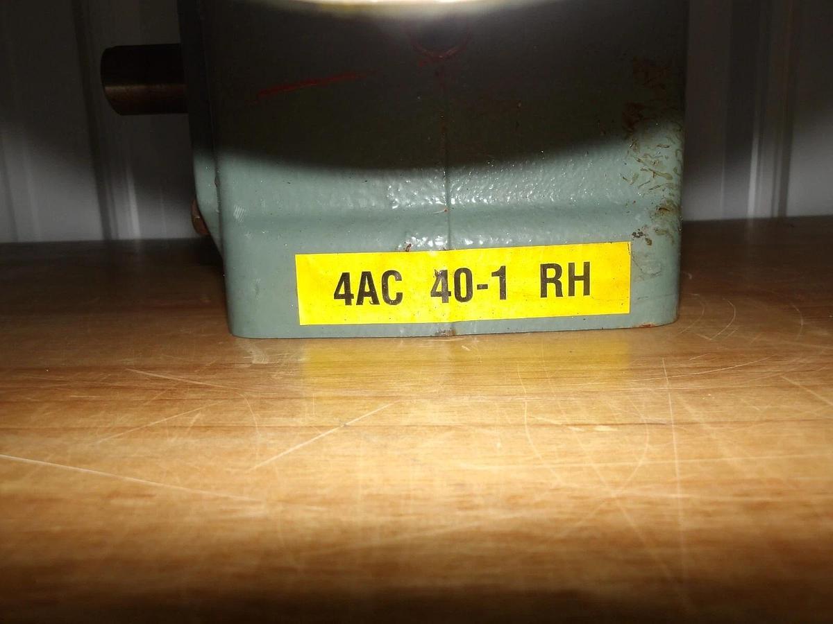 Used HYTROL 4A SPEED REDUCER, RATIO 40:1, #131900G NEW