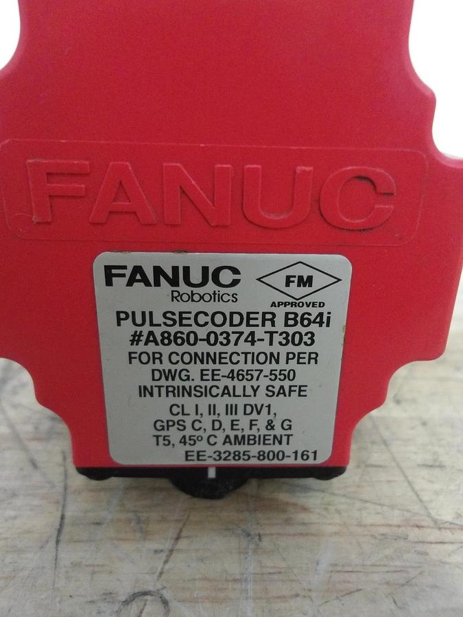 Used FANUC A06B-0115-B704 AC SERVO MOTOR, 4000 RPM, #616248G USED