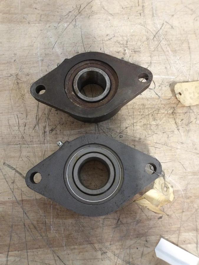Used FAFNIR SCJT SIDEMOUNT BEARING 1-7/16" (LOT OF 2) #98128G NEW