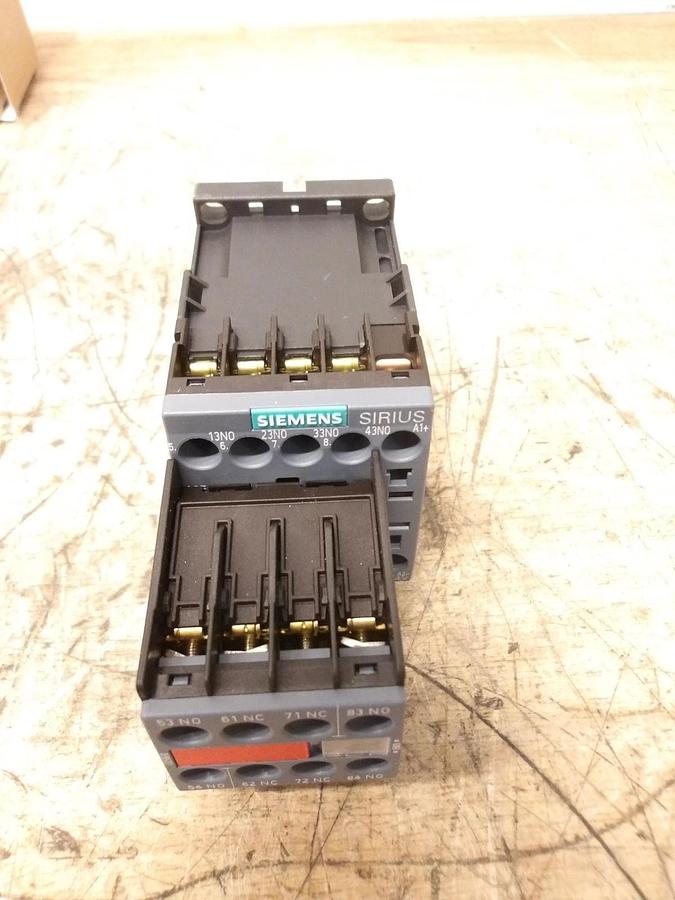 SIEMENS 6 AMP CONTACT RELAY 230 V (LOT OF 5) #77935G NIB