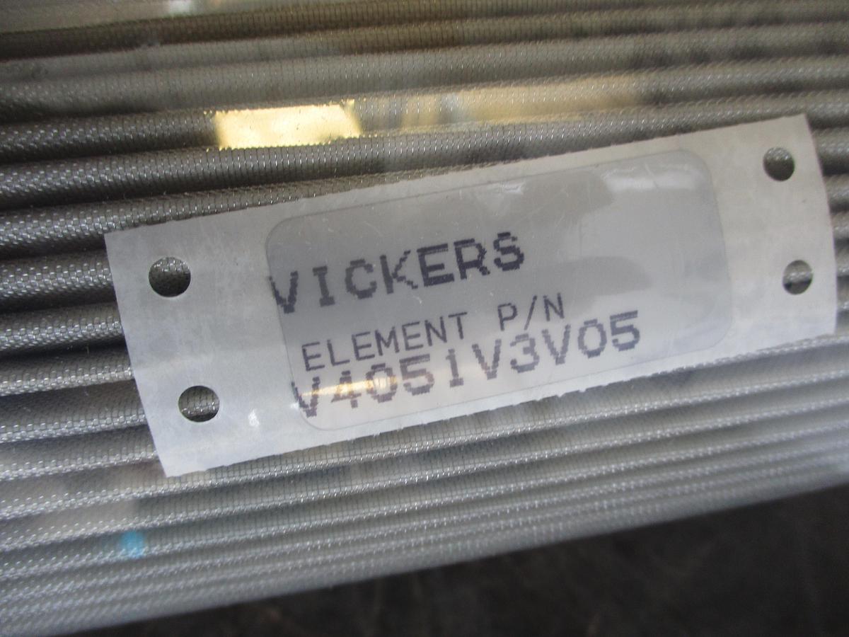 VICKERS V4051V3V05 HYDRAULIC FILTER (LOT OF 2)