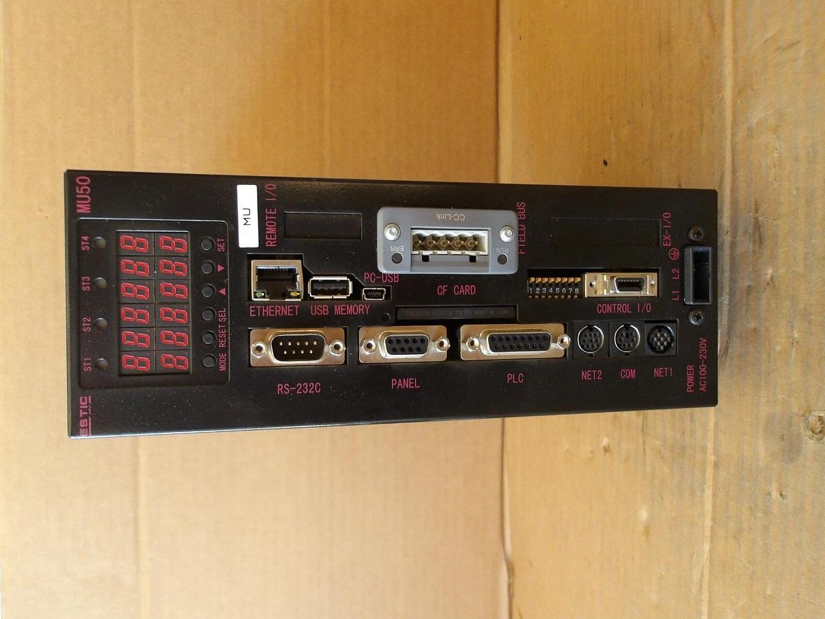 Used ESTIC NUTRUNNER ENRZ-MU50-CNN SERVO MASTER CONTROL UNIT, #11111205G USED