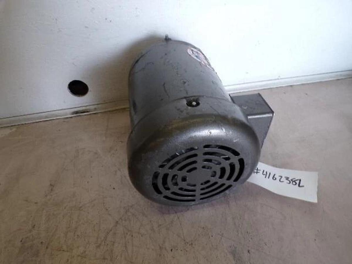 Used BALDOR 3 HP INDUSTRIAL MOTOR, FR 184, 208/230-46 V, 1725 RPM, #416238L NEW