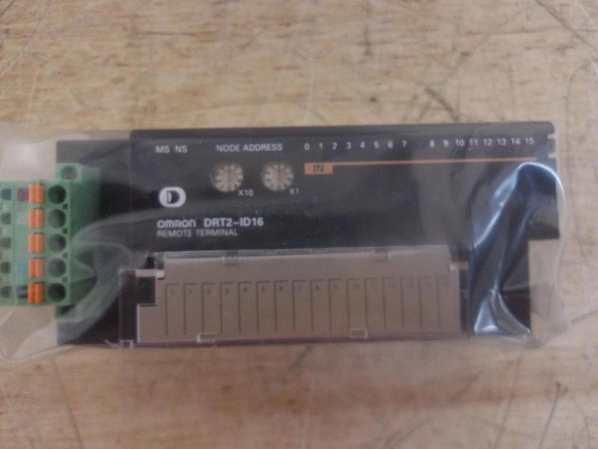 OMRON DRT2-1D16 REMOTE TERMINAL, 24 V DC, #4231020G NIB