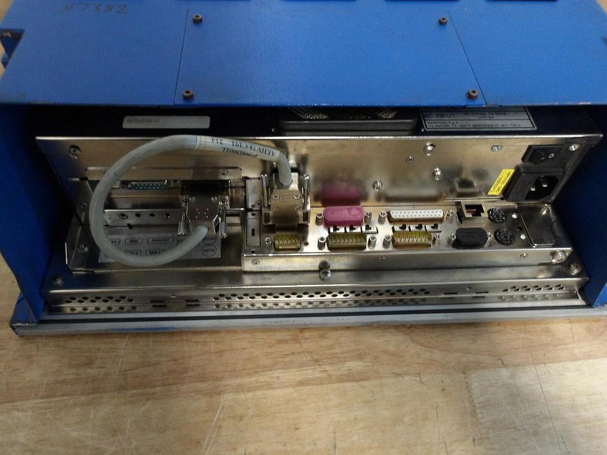Used MARPOSS 866GCCADD0 INDUSTRIAL COMPUTER 12", #313955G USED