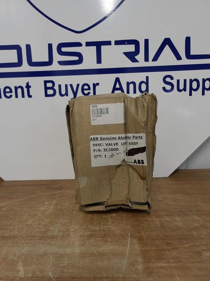 ABB 3C2000 VALVE ASSEMBLY UNIT, #218230G NIB