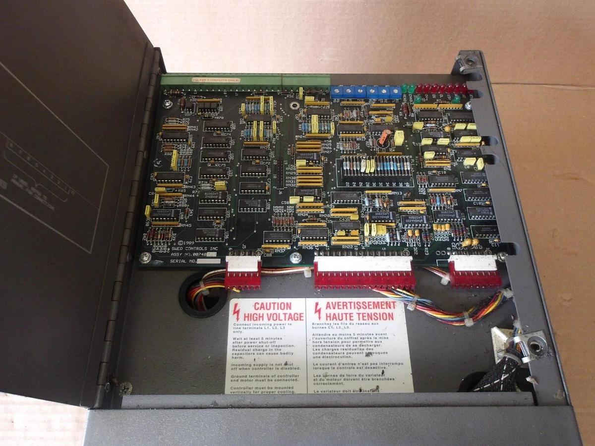 Used BALDOR SWEODRIVE 714-12-110-S002 MOTOR CONTROLLER, #7221110G USED