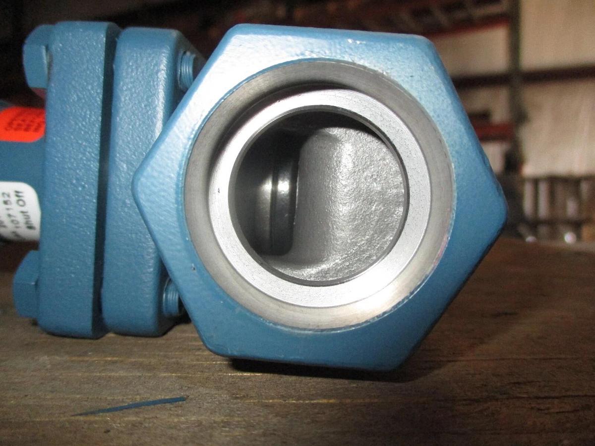 PARKER RS 1" HAND SHUT-OFF EXPANSION VALVE, #819215J NIB