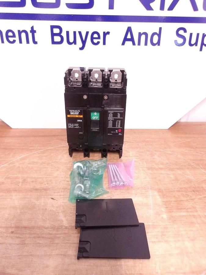 FUJI 200 AMP AUTO BREAKER SA203C, 250 V, #225940G NIB