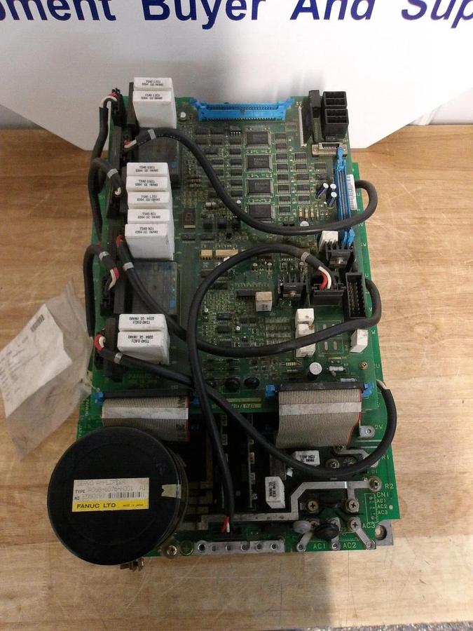 Used FANUC A06B-6076-H001 6-AXIS SERVO AMPLIFIER, #320208G PARTS ONLY