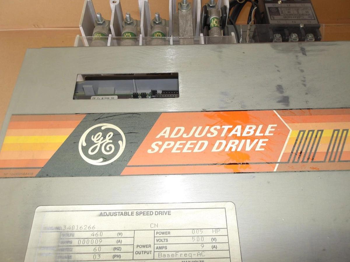 Used GE 7VD ADJUSTABLE SPEED DRIVE, #619115G REMANUFACTURED