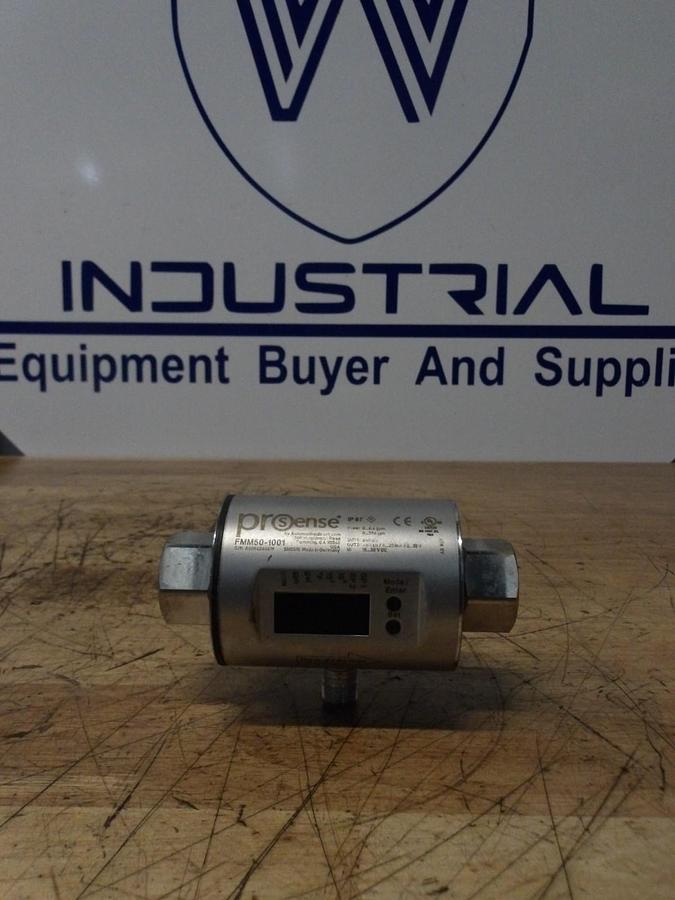Used PROSENSE 1/2" S/S FLOWTUBE, FMM50-1001, #1125845G USED