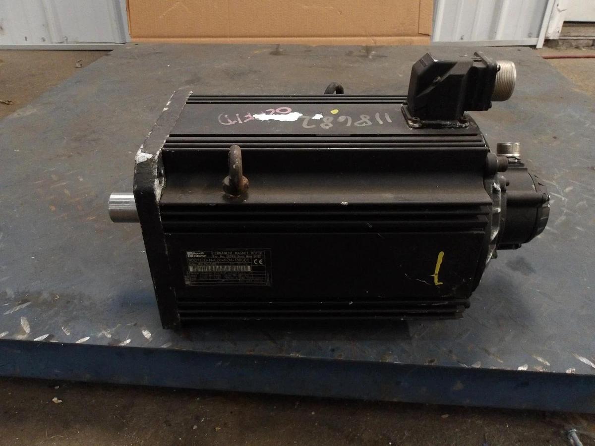 Used REXROTH INDRAMAT MDD112B-N-020-N2M-130GB0 PERMANENT MAGNET MOTOR, #6161131G USED