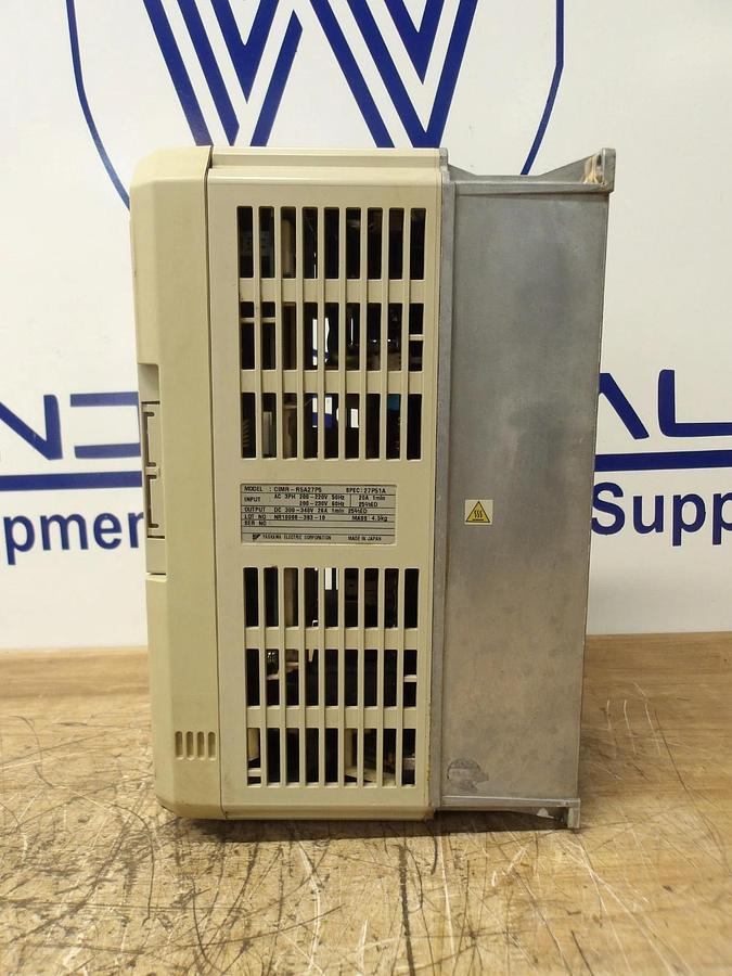 Used YASKAWA CIMR-R5A27P5 VARISPEED 656RC5 MOTOR CONTROLLER, #15211G USED