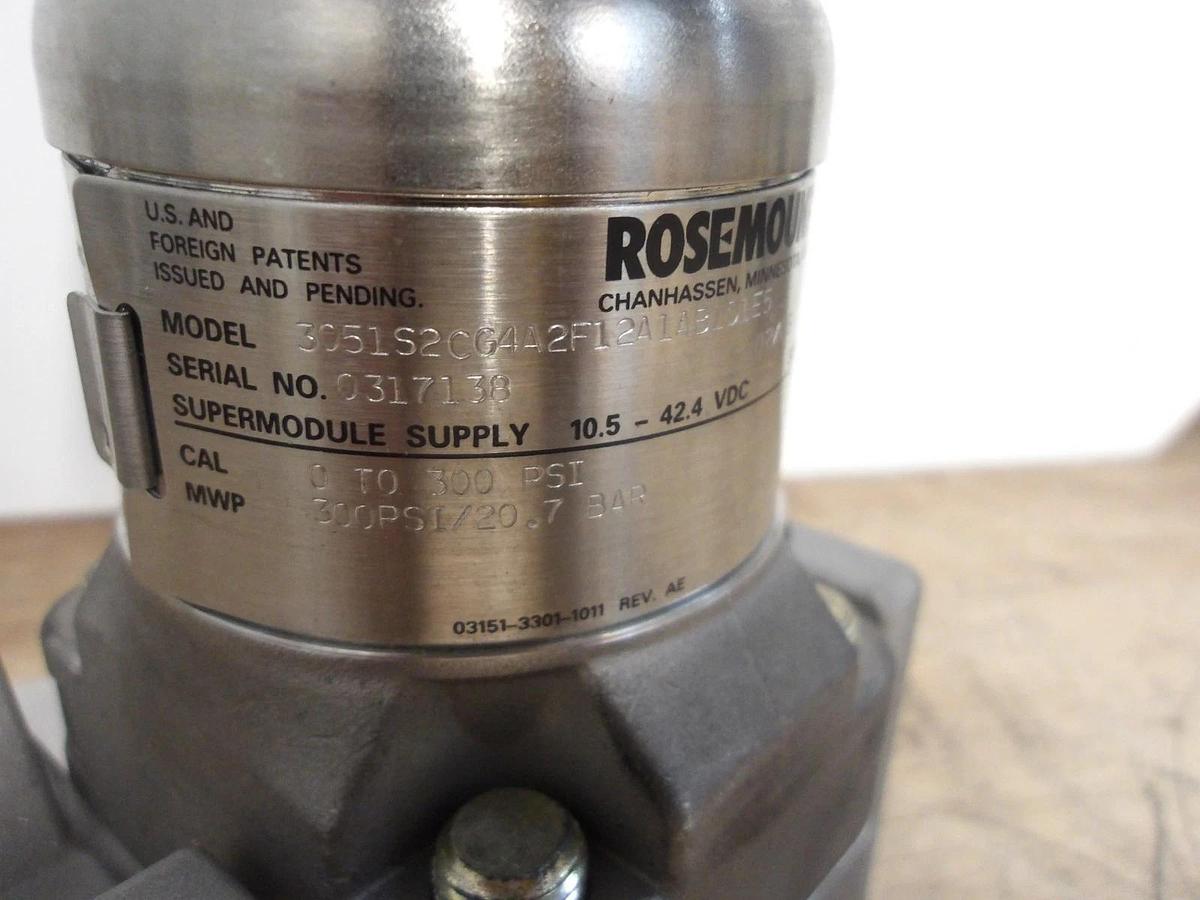 ROSEMOUNT 3051 PRESSURE TRANSMITTER, #829115G NIB