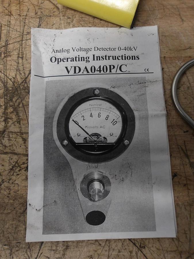Used BIERER VDA040 P/C ANALOG VOLTAGE DETECTOR, #317941G USED