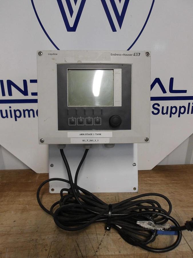 Used ENDRESS HAUSER CM442-2CN9/0 LIQUILINE FIELD CONTROLLER, #94832G USED