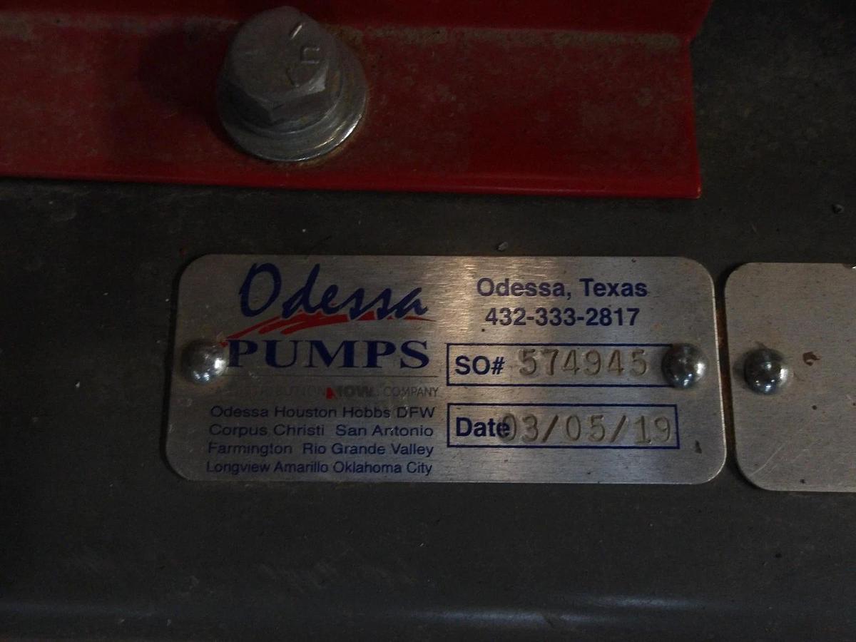 Used ROPER 1-1/2" PUMP W/ 5 HP MOTOR, 1-AM16, #11101125GJW NEW