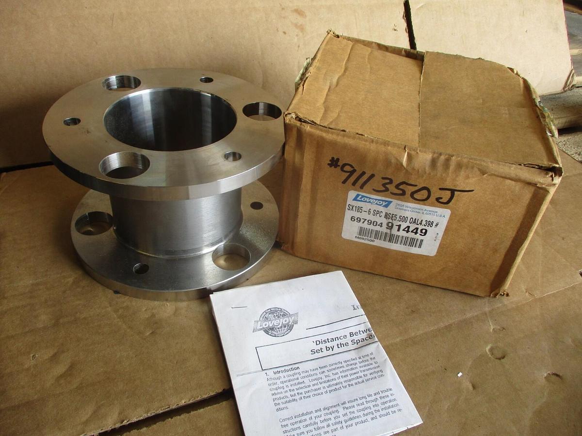 LOVEJOY SX185-6 SPACER 69790491449, #911350J NIB