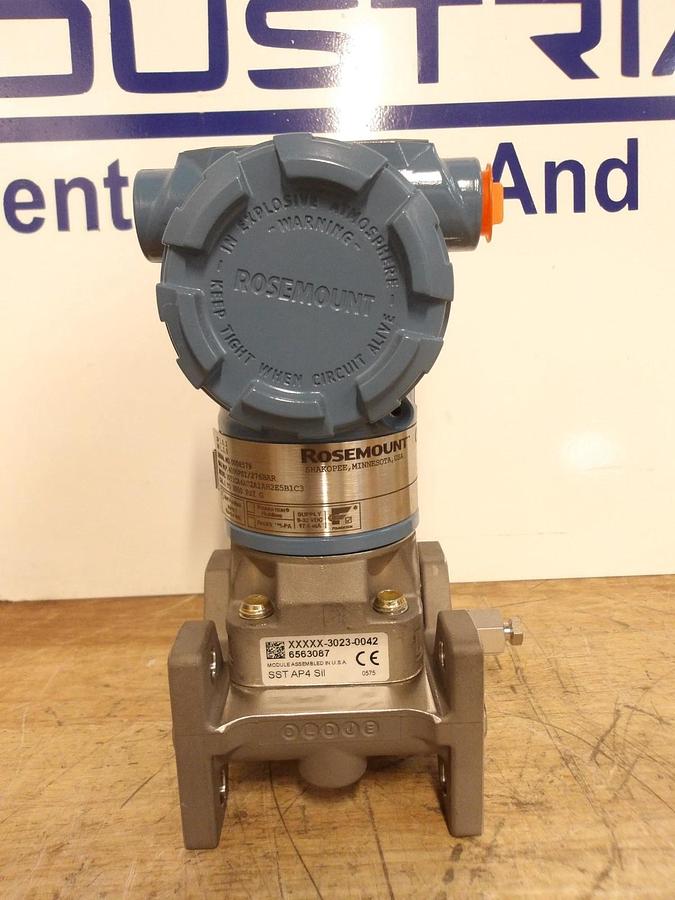 ROSEMOUNT 3051 PRESSURE TRANSMITTER, #8291155G NIB