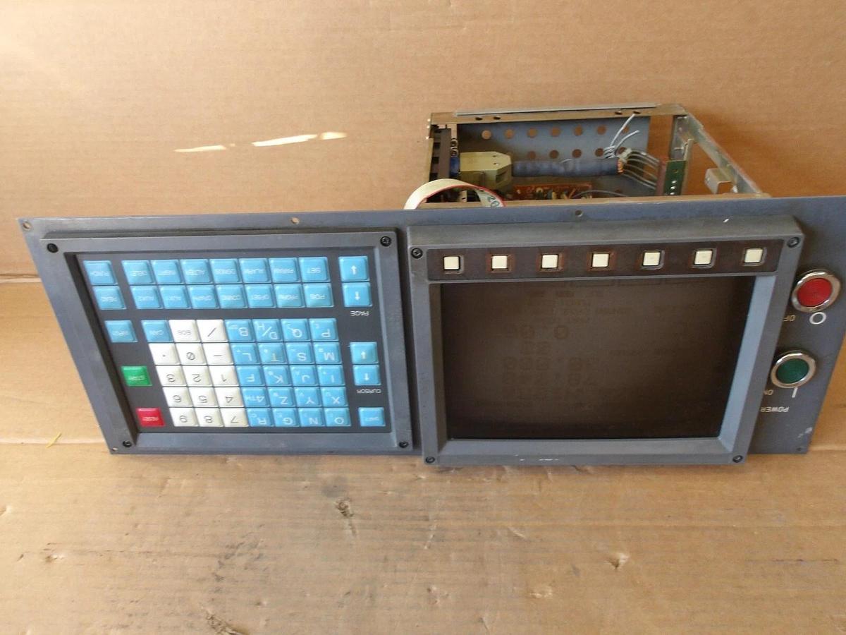 Used FANUC A02B-0084-C092 OPERATOR KEYPAD & SCREEN N860-3125-T010/03A, #11111000G