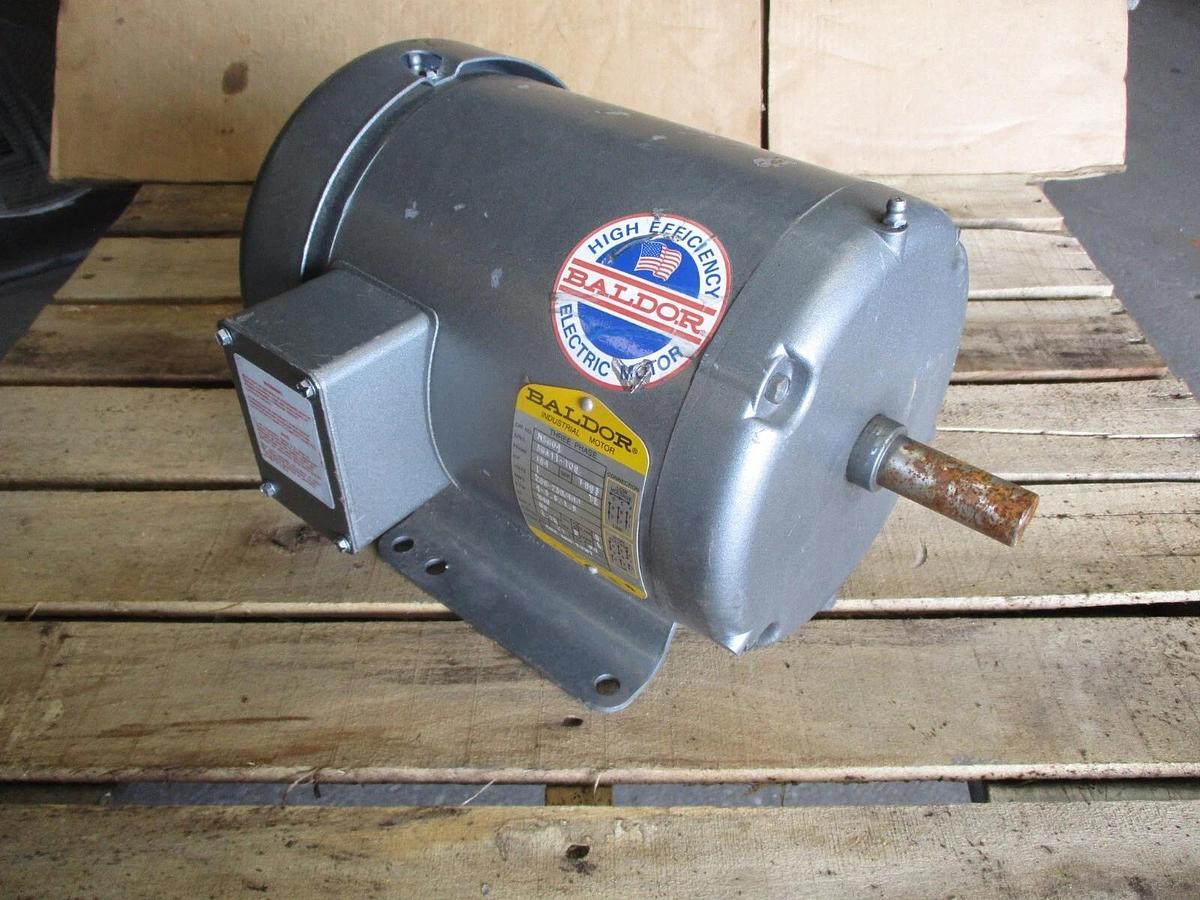 Used BALDOR 1HP MOTOR (LOW RPM), #620143J USED