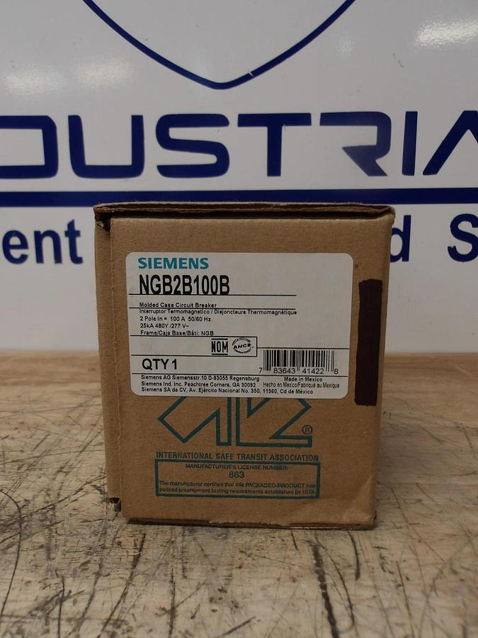 SIEMENS 100 AMP BREAKER 240-480 V, #715918G NIB