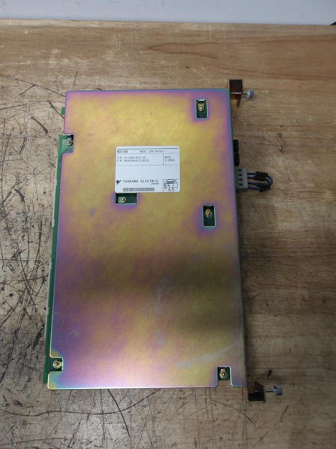 Used YASKAWA NX100 ROBOT CONTROL MODULE JZNC-N1F01-1, #1161213G USED