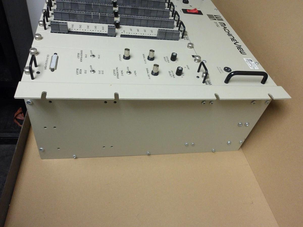 Used CSI MACHINE VIEW 3110J BACK+CARDS, #4251015G USED