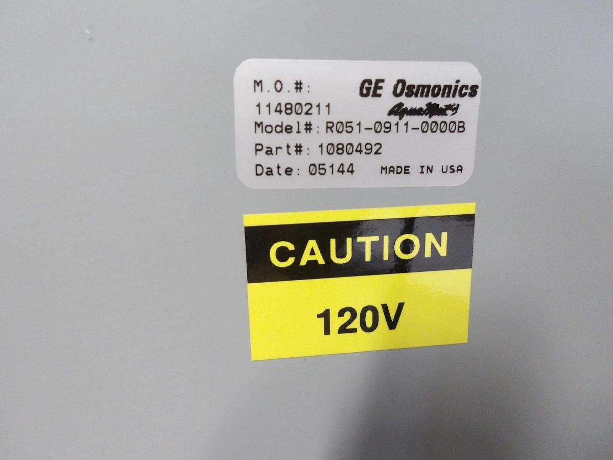 Used GE OSMONICS R051-0911-0000B STAGER VALVE 1/4", #691107G NEW