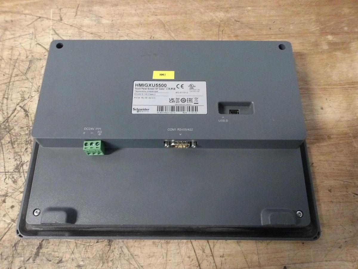 Used SCHNEIDER 10" TOUCHSCREEN HM1GXU5500 (COLOR) #331058G USED