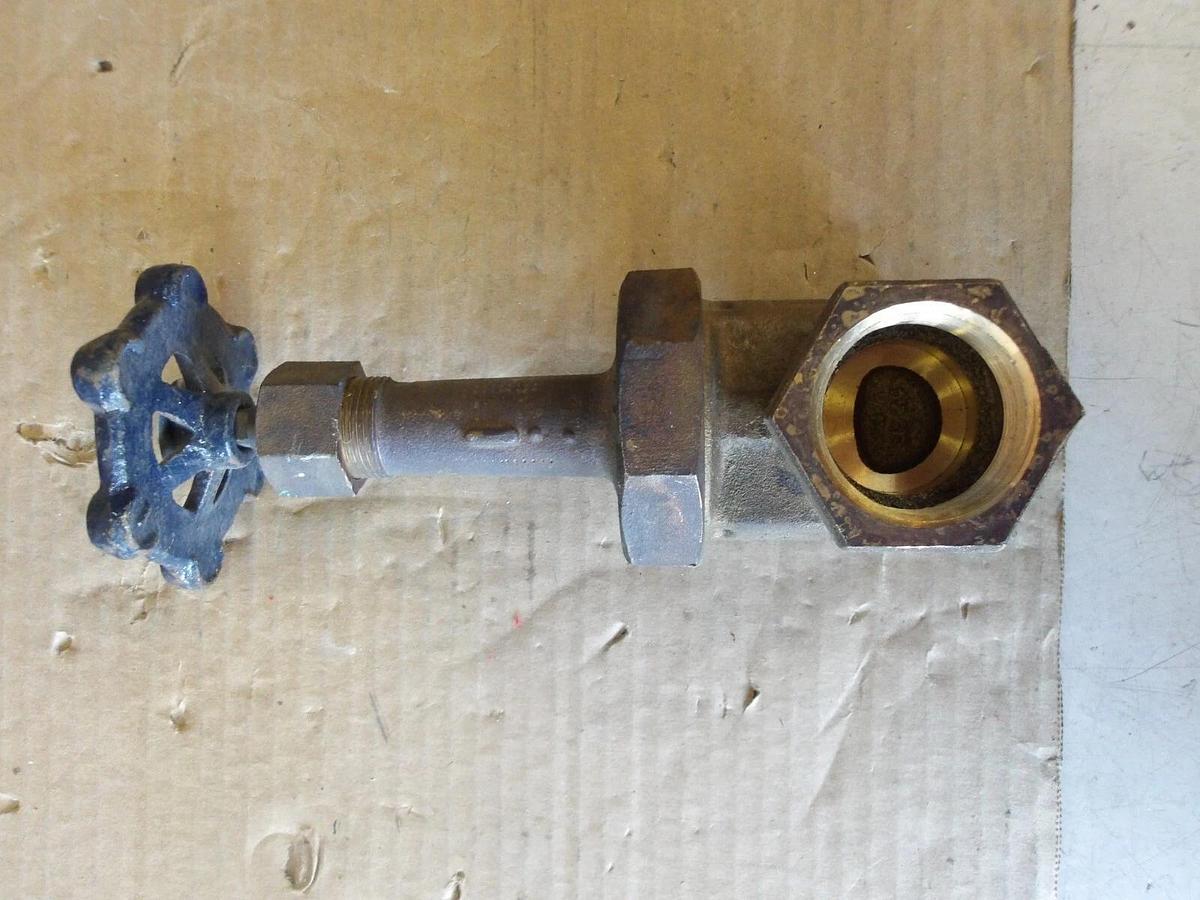 Used POWELL 1-1/2" BRASS GATE VALVE 375 (LOT OF 3) #710915G NEW