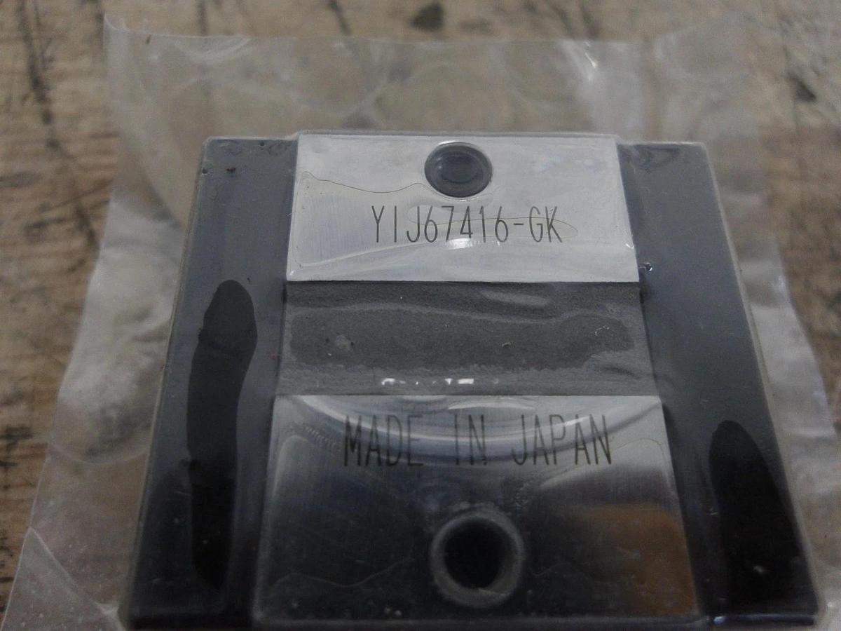 THK YIJ67416-SSR15XV BLOCK LINEAR BEARING (LOT OF 3) #95241G NIB