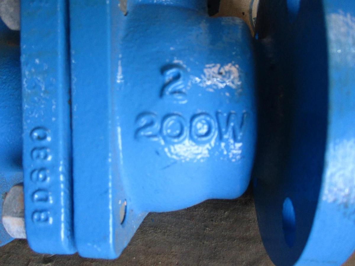 Used AMERICAN 2" IRON BALL VALVE 3700 (NO HANDLE) #73903J NEW