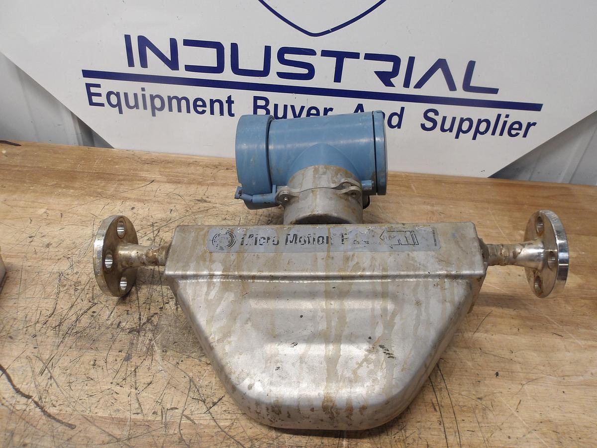 Used MICROMOTION F0508113CCAAEZZZZ MASS FLOW TUBE 1/2"
