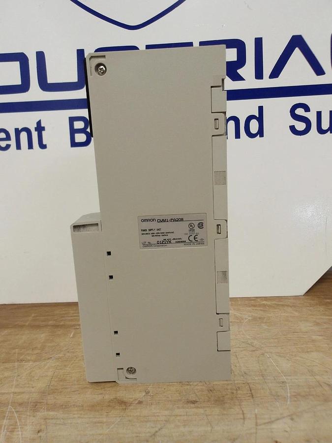Used OMRON PA208 POWER SUPPLY CVM1-PA208, #4221011G NEW