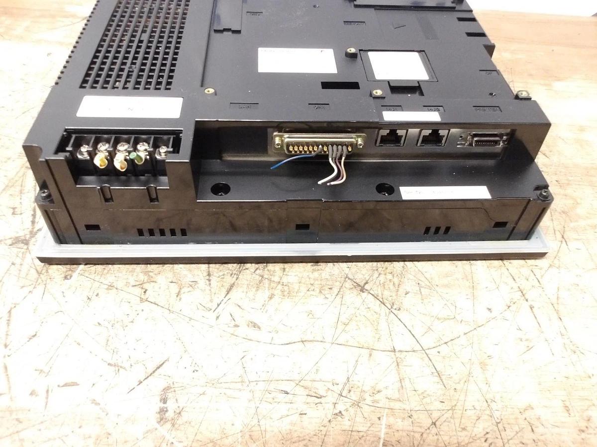 Used HAKKO V710S MON1TOUCH MACHINE INTERFACE SCREEN V710S, #1201108G PARTS ONLY
