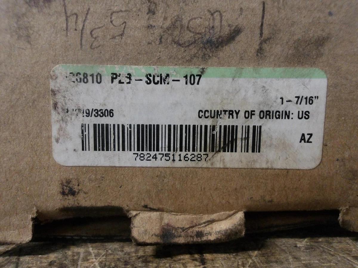 DODGE W26810-PL3-SCM-107 PILLAR BLOCK BEARING, #812142G NIB