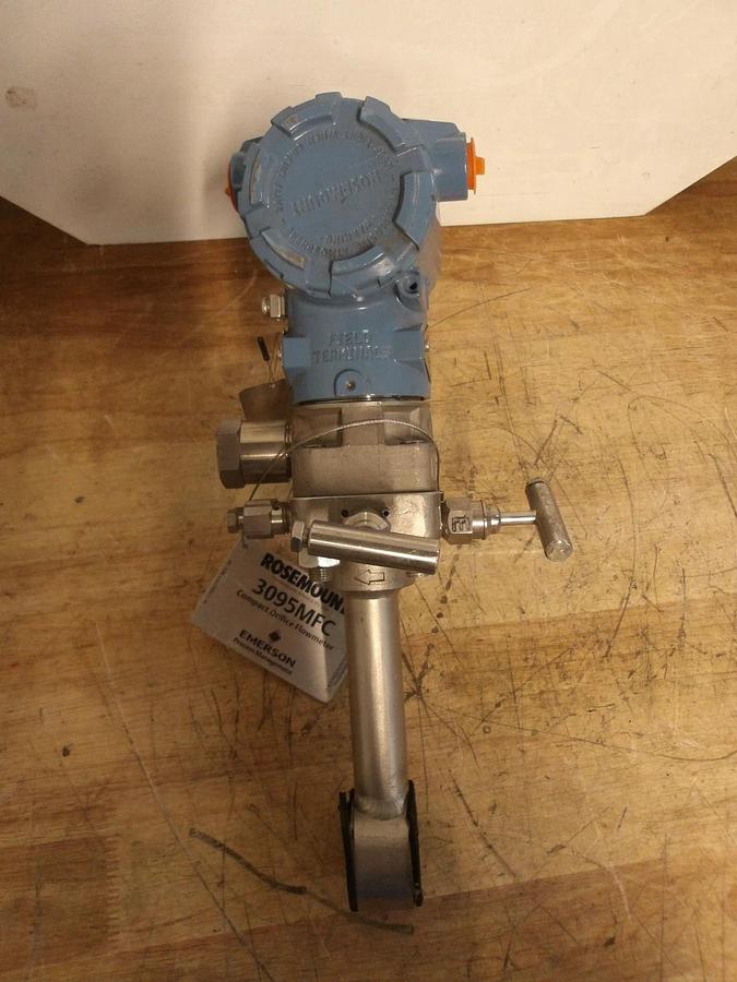 Used ROSEMOUNT 3095MFC ORIFICE FLOW METER 1", #828851G NEW
