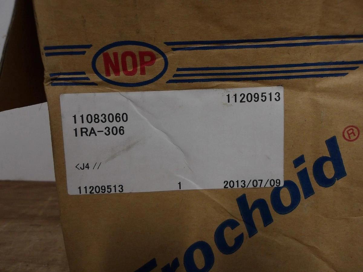 NIPPON TOP-1RA-306 TRACHOID GEAR PUMP 3/8", #421208G NIB