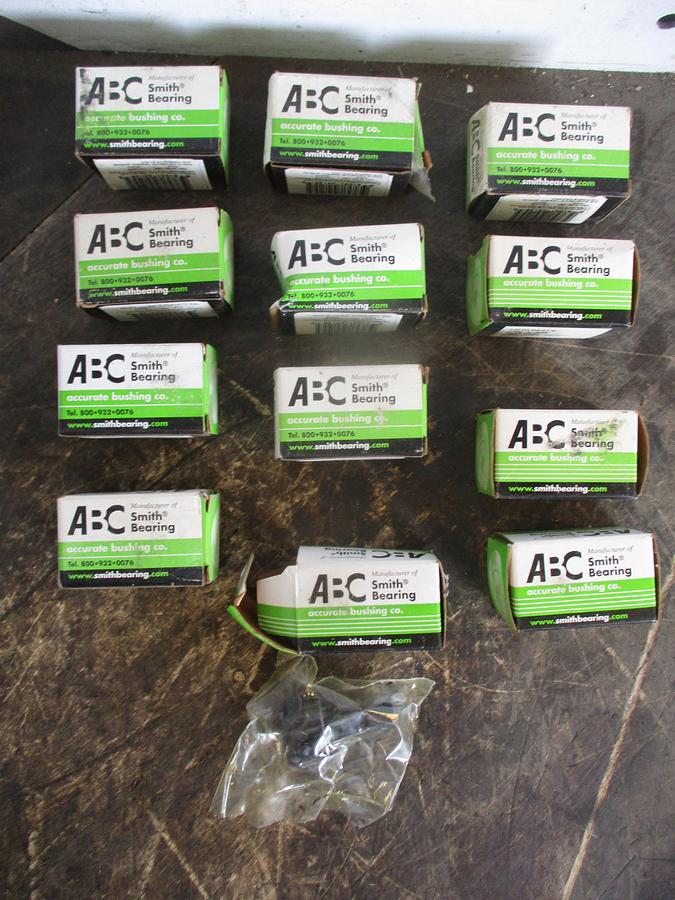 SMITH CR-1-XB CAM ROLLER BEARING (LOT OF 12)
