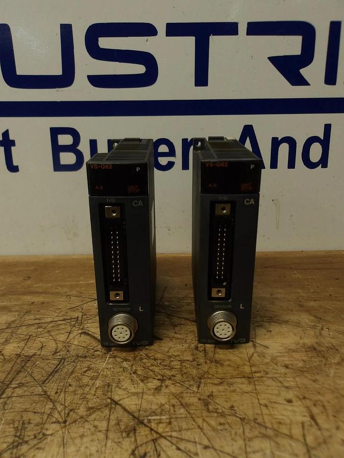 Used NSD / MITSUBISHI Q62P-L HIGH SPEED COUNTER MODULE (LOT OF 2) #23215G USED