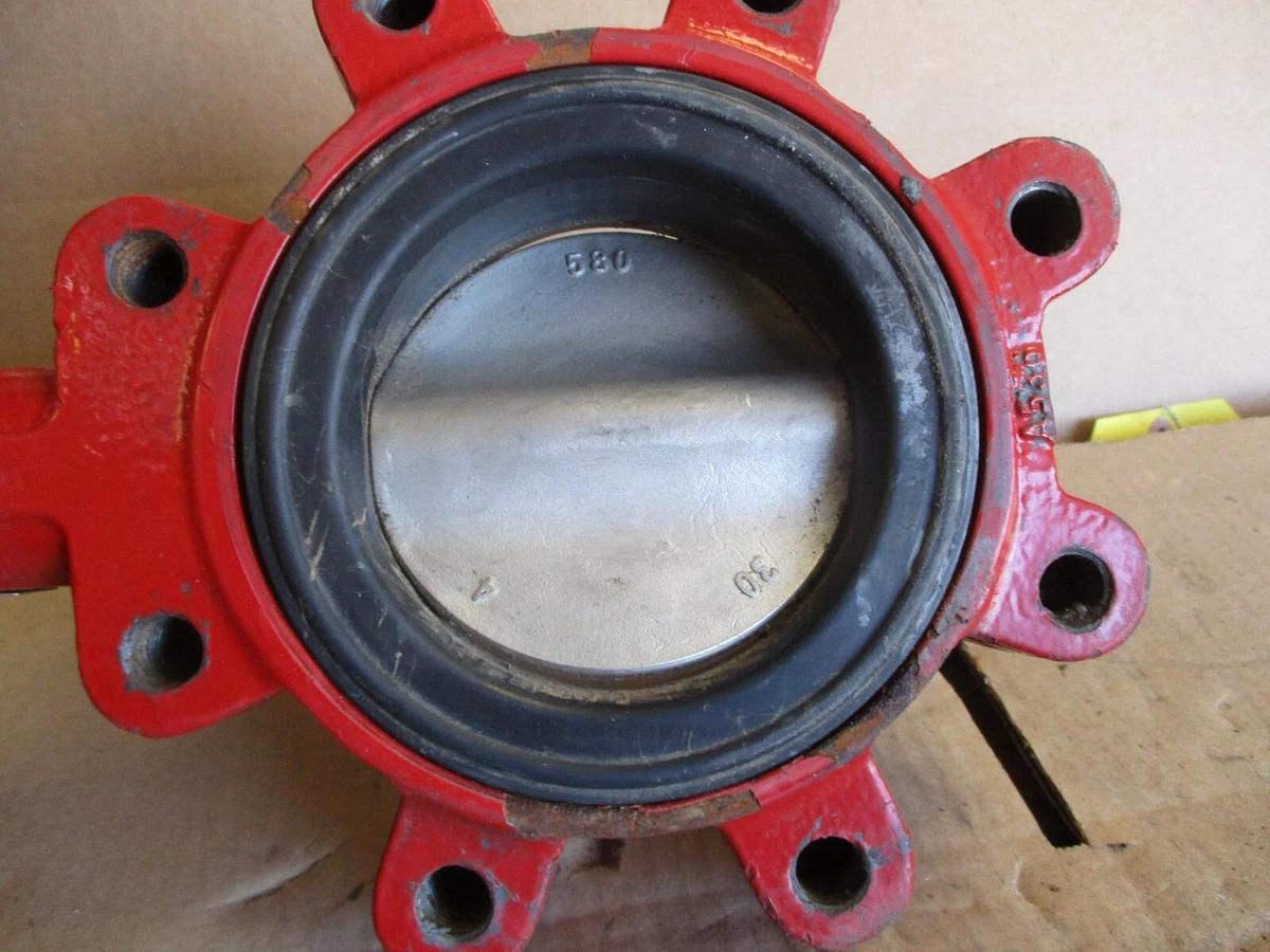Used BRAY 4" BUTTERFLY VALVE, #67145J USED