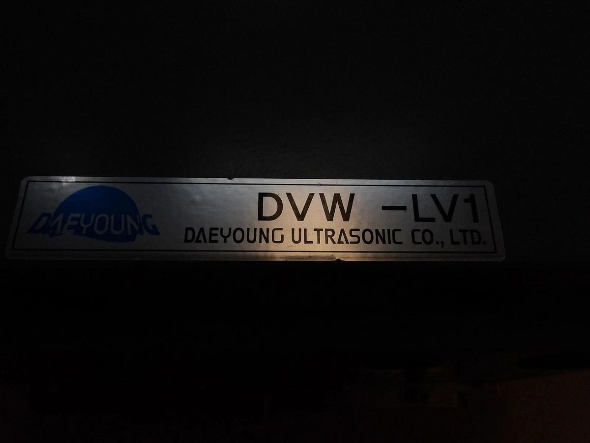 Used DAE YOUNG DVW-LV1 ULTRASONIC WELDER POWER SUPPLY 220 V, 250 A, #66850G USED