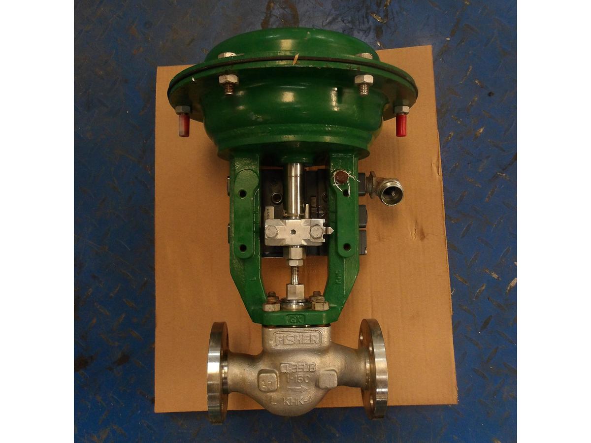 Used FISHER 1" S/S CONTROL VALVE